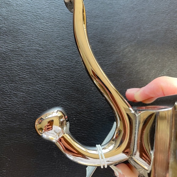 Pair of chrome coat hooks by Canfloyd - Picture 5 of 5